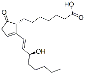 CAS 登录号：35687-86-6， 7-[(1R)-2-[(E,3S)-3-羟基辛-1-烯基]-5-氧代-1-环戊-2-烯基]庚酸