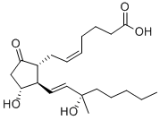 CAS 登录号：35700-27-7， (5Z,11alpha,13E,15S)-11,15-二羟基-15-甲基-9-氧代-前列腺-5,13-二烯-1-酸