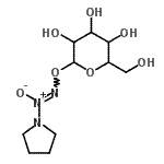 CAS 登录号：357192-78-0， 1-O-[(Z)-2-氧代-2-(1-吡咯烷基)-2lambda<sup>5</sup>-二氮烯-1-基]吡喃己糖