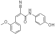 CAS#: 357315-75-4, (2Z)-2-Cyano-N-(4-Hydroxyphenyl)-3-(2-Methoxyphenyl)Acrylamide