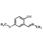 CAS#: 357423-77-9, 4-Methoxy-2-[(E)-(Methylimino)Methyl]Phenol