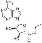 CAS 登录号：35803-57-7， 乙基5-(6-氨基嘌呤-9-基)-3,4-二羟基四氢呋喃-2-羧酸酯盐酸盐