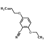 CAS 登录号：358388-38-2， 5-(烯丙氧基)-2-乙氧基苯甲腈