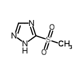 CAS#: 3589-05-7, 5-(Methylsulfonyl)-1H-1,2,4-Triazole