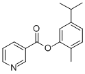 CAS#: 35931-29-4, (2-Methyl-5-Propan-2-Ylphenyl) Pyridine-3-Carboxylate