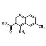 CAS#: 359427-49-9, 4-Amino-6-Methyl-3-Quinolinecarboxylic Acid
