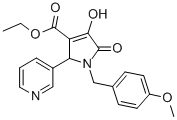 CAS#: 359436-85-4, 1-(4-Methoxybenzyl)-3-Hydroxy-4-Ethoxycarbonyl-5-(3-Pyridyl)-3-Pyrrolin-2-One