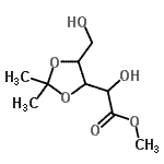 CAS#: 359437-02-8, Methyl 3,4-O-Isopropylidenepentonate
