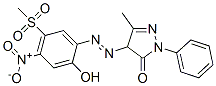CAS#: 35954-29-1, 5-Methyl-4-[(2E)-2-(3-Methylsulfonyl-4-Nitro-6-Oxo-1-Cyclohexa-2,4-Dienylidene)Hydrazinyl]-2-Phenyl-4H-Pyrazol-3-One