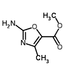 CAS 登录号：359631-35-9， 甲基2-氨基-4-甲基-1,3-恶唑-5-羧酸酯