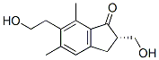 CAS 登录号：35964-50-2， (2S)-6-(2-羟基乙基)-2-(羟基甲基)-5,7-二甲基-2,3-二氢茚-1-酮