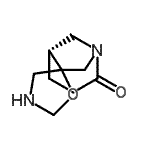 CAS 登录号：360044-53-7， (5R)-2H-螺[1-氮杂双环[3.2.1]辛烷-6,5'-[1,3]恶唑烷]-2-酮