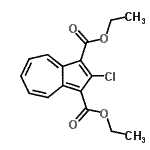 CAS#: 36044-40-3, Diethyl 2-Chloro-1,3-Azulenedicarboxylate