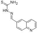 CAS 登录号：3608-83-1， (喹啉-6-基亚甲基氨基)硫脲