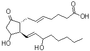 CAS 登录号：36150-00-2， (5E,13E)-11,15-二羟基-9-氧代前列腺-5,13-二烯-1-酸