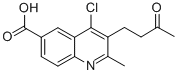 CAS#: 36164-39-3, 4-Chloro-2-Methyl-3-(3-Oxobutyl)Quinoline-6-Carboxylic acid