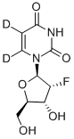 CAS#: 362049-50-1, 2'-Fluorodeoxyuridine-5,6-D2