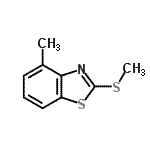 CAS#: 3622-20-6, 4-Methyl-2-(Methylsulfanyl)-1,3-Benzothiazole