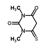 CAS 登录号：36235-72-0， 1,3-二甲基-6-硫代二氢-2,4(1H,3H)-嘧啶二酮