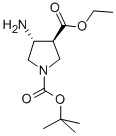 CAS#: 362489-56-3, trans-4-Amino-1-N-Boc-3-Pyrrolidinecarboxylic Acid Ethyl Ester