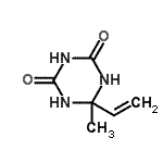 CAS#: 362514-65-6, 6-Methyl-6-Vinyl-1,3,5-Triazinane-2,4-Dione