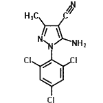 CAS#: 362601-75-0, 5-Amino-3-Methyl-1-(2,4,6-Trichlorophenyl)-1H-Pyrazole-4-Carbonitrile
