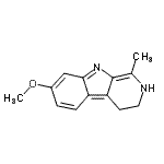 CAS#: 363-11-1, 7-Methoxy-1-Methyl-3,4-Dihydro-2H-beta-Carboline