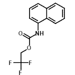 CAS 登录号：363-21-3， 2,2,2-三氟乙基1-萘基氨基甲酸酯