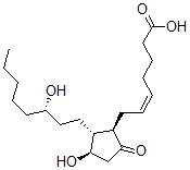 CAS#: 363-22-4, (Z)-7-[(1R,2R,3R)-3-Hydroxy-2-[(3S)-3-Hydroxyoctyl]-5-Oxocyclopentyl]Hept-5-Enoic Acid