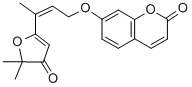 CAS#: 36413-91-9, 7-[[(2E)-3-(4,5-Dihydro-5,5-Dimethyl-4-Oxo-2-Furanyl)-2-Buten-1-Yl]Oxy]-2H-1-Benzopyran-2-One