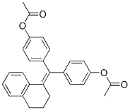 CAS#: 36415-57-3, [4-[(4-Acetyloxyphenyl)-(3,4-Dihydro-2H-Naphthalen-1-Ylidene)Methyl]Phenyl] Acetate
