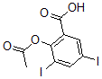 CAS#: 36415-60-8, 2-Acetyloxy-3,5-Diiodobenzoic Acid