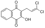 CAS 登录号：36417-16-0， 3-[(E)-3,3-二氯丙-1-烯基]-4-羟基萘-1,2-二酮