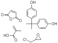 CAS#: 36425-16-8, 2-Methyl-2-Propenoic Acid Polymer With (Chloromethyl)Oxirane 2,5-Furandione And 4,4-(1-Methylethylidene)Bisphenol
