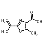 CAS#: 364607-75-0, 2-Isopropenyl-5-Methyl-1,3-Oxazole-4-Carboxylic Acid