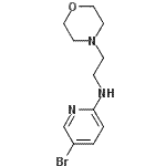 CAS 登录号：364794-56-9， 5-溴-N-[2-(4-吗啉基)乙基]-2-吡啶胺