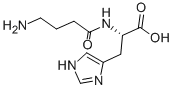 CAS#: 3650-73-5, 2-(4-Aminobutanoylamino)-3-(3H-Imidazol-4-Yl)Propanoic Acid