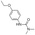 CAS 登录号：36503-55-6， 3-(4-乙氧基苯基)-1,1-二甲基脲
