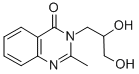 CAS 登录号：36518-02-2， 3-(2,3-二羟基丙基)-2-甲基喹唑啉-4-酮