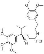 CAS#: 36622-40-9, Methoxy-(-)-Verapamil Hydrochloride