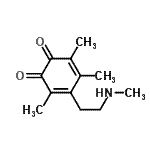 CAS#: 366450-53-5, 3,4,6-Trimethyl-5-[2-(Methylamino)Ethyl]-1,2-Benzoquinone