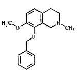 CAS#: 36646-87-4, 8-(Benzyloxy)-7-Methoxy-2-Methyl-1,2,3,4-Tetrahydroisoquinoline