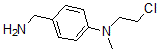 CAS 登录号：36665-43-7， 4-(氨基甲基)-N-(2-氯乙基)-N-甲基苯胺