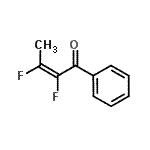 CAS#: 366799-75-9, (2Z)-2,3-Difluoro-1-Phenyl-2-Buten-1-One