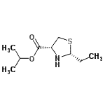 CAS 登录号：366806-80-6， 异丙基(2R,4R)-2-乙基-1,3-噻唑烷-4-羧酸酯
