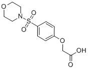 CAS 登录号：36691-78-8， [4-(吗啉-4-磺酰基)-苯氧基]-乙酸