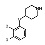 CAS#: 367501-12-0, 4-(2,3-Dichlorophenoxy)Piperidine