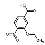 CAS#: 367501-32-4, 3-Ethoxy-4-Nitrobenzoic Acid