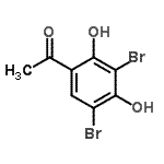 CAS#: 36772-98-2, 1-(3,5-Dibromo-2,4-Dihydroxyphenyl)Ethanone