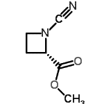 CAS 登录号：367906-72-7， 甲基(2S)-1-氰基-2-吖丁啶羧酸酯